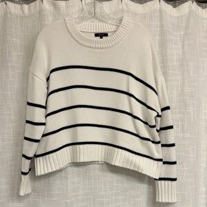 Quince 100% Organic Cotton Striped Crew